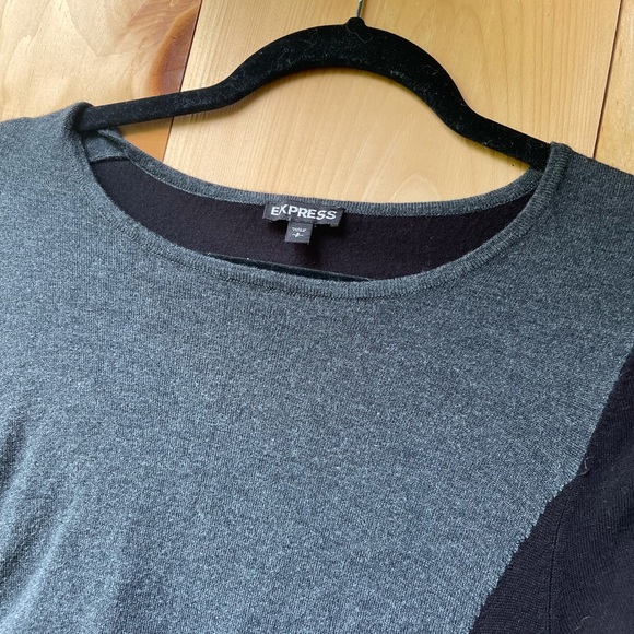 EXPRESS KNIT DRESS 🖤🤍 - Picture 3 of 4